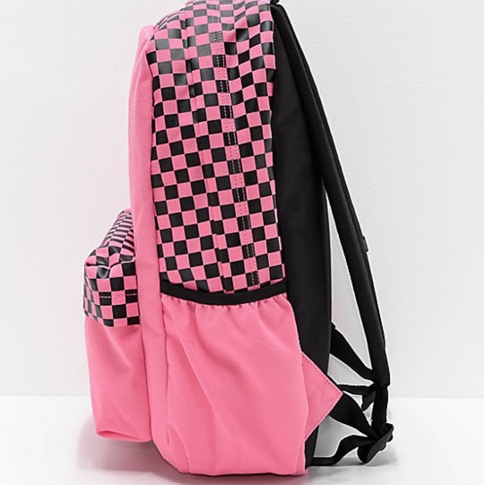 Vans Realm Taper Off Azalea Pink Backpack - Picture 7 of 12